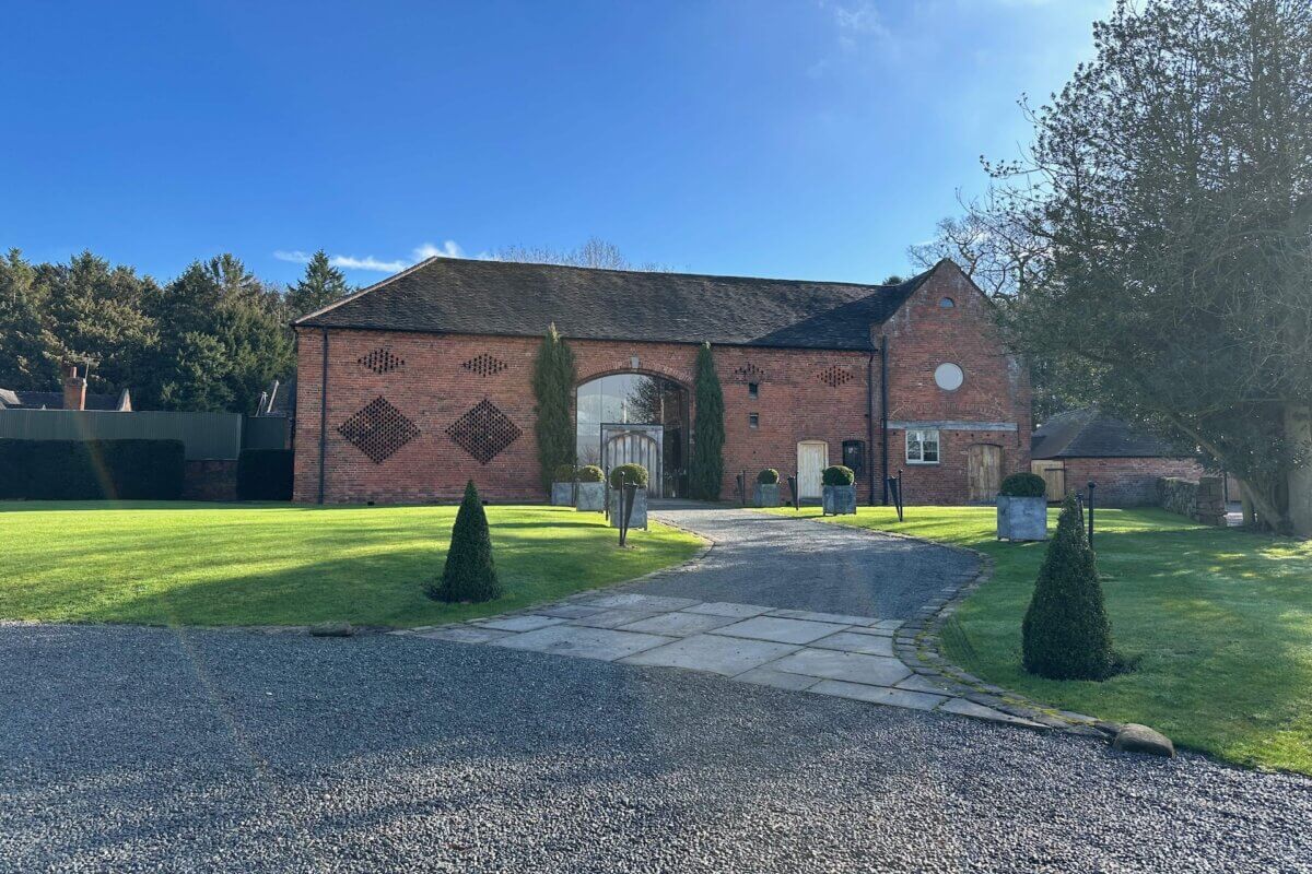 Outside view of Shustoke barn